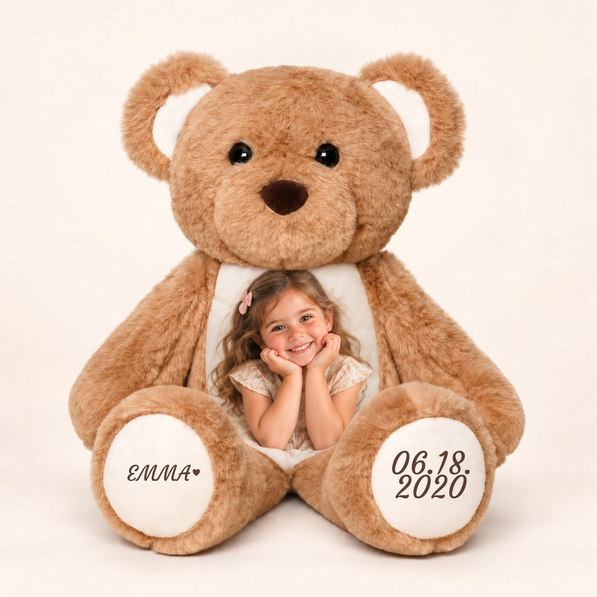 Heart Photo Teddy Bear
