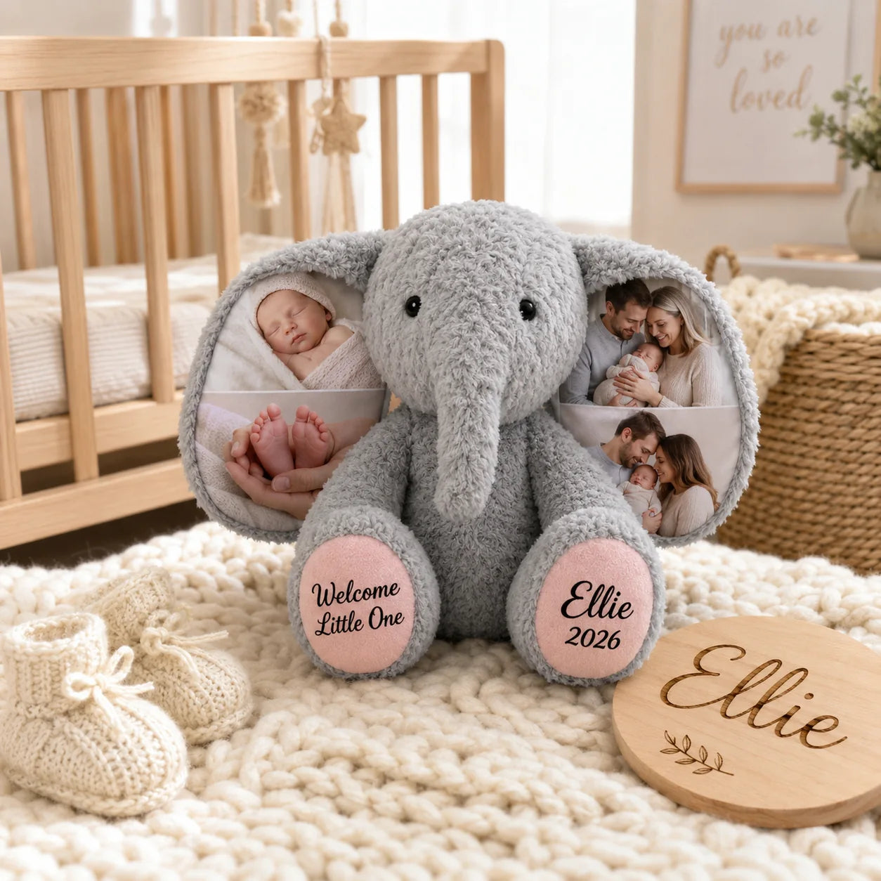 My First Memory Elephant Plush