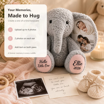 My First Memory Elephant Plush