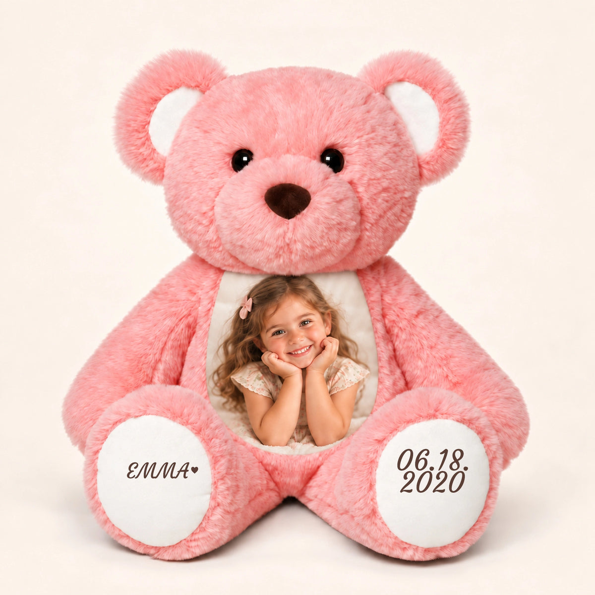 Heart Photo Teddy Bear