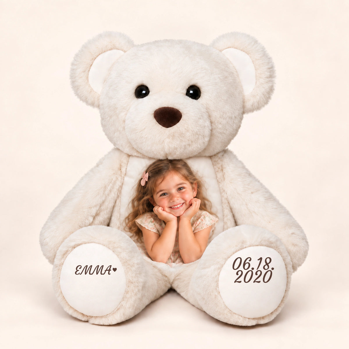 Heart Photo Teddy Bear