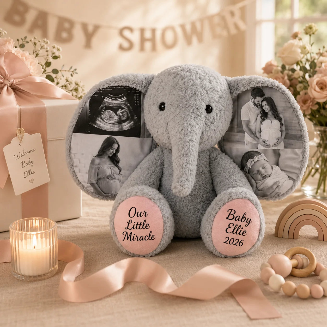 My First Memory Elephant Plush