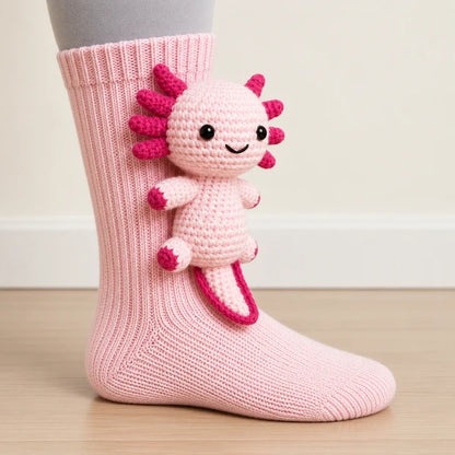 Cozy Animal Hug Socks™ | Cute Plush Character Socks Gift