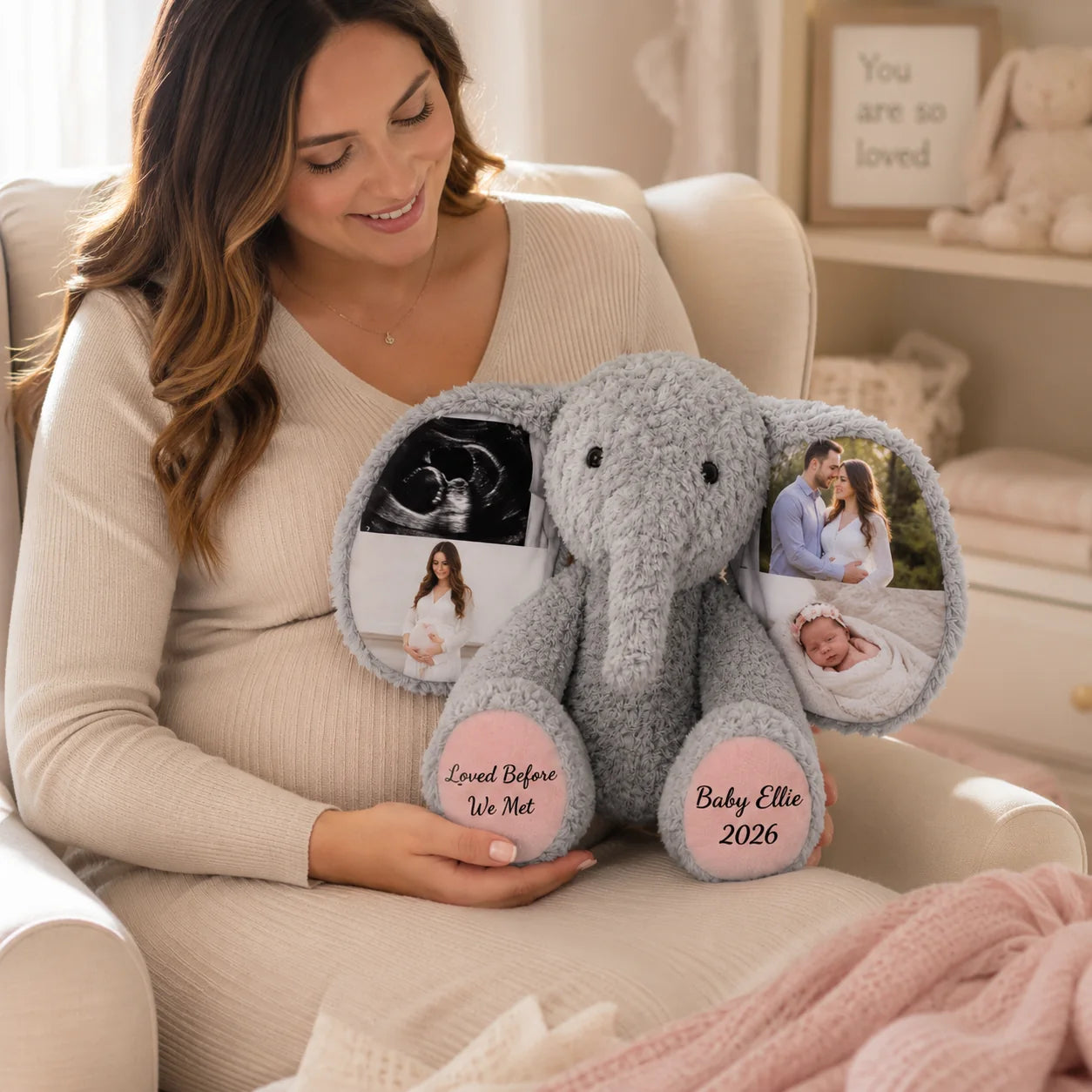 My First Memory Elephant Plush
