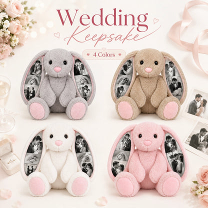 Bunny Plush – Ear Photo Keepsake