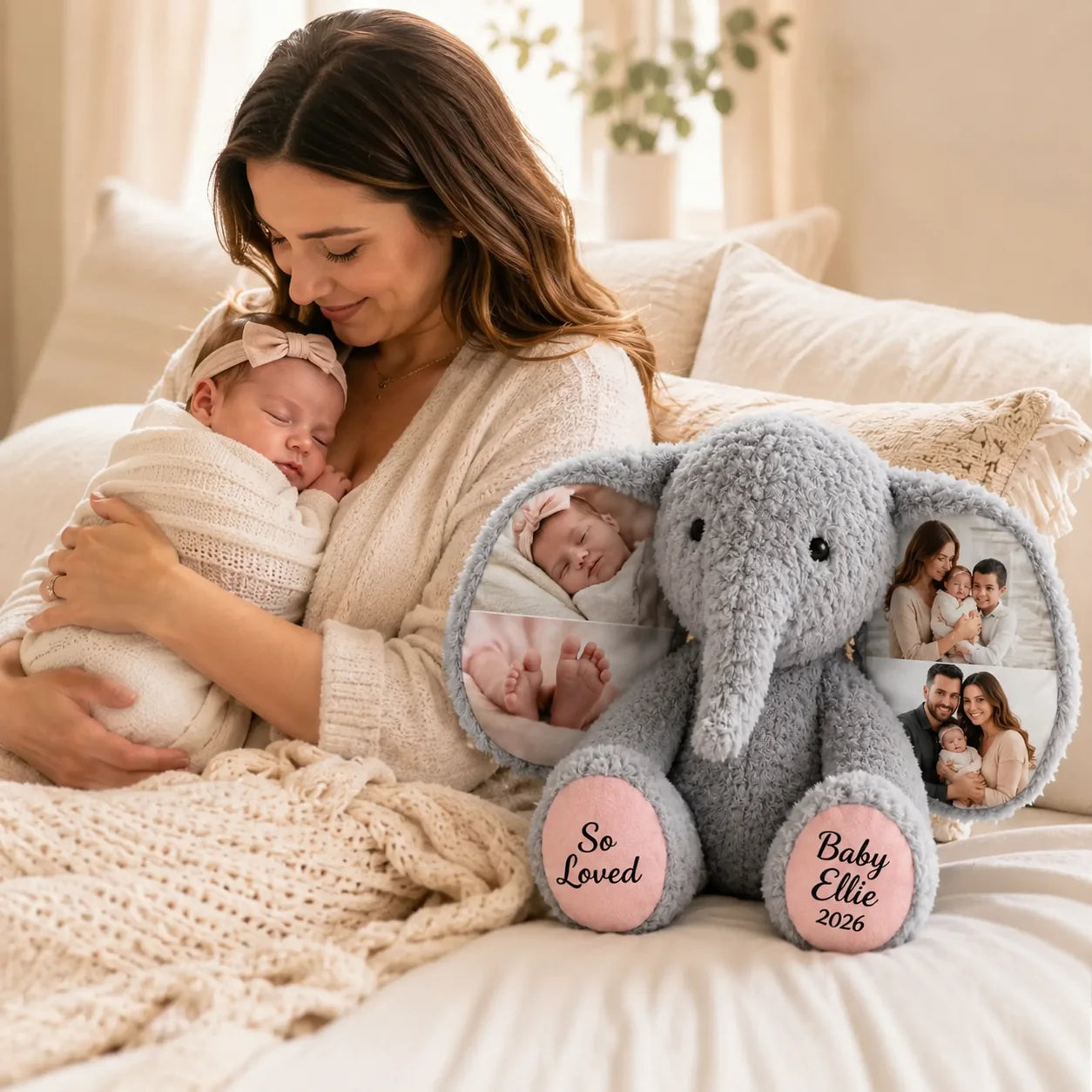 My First Memory Elephant Plush