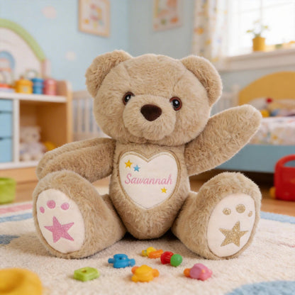 Soft & Cute Bear Plush – Perfect Valentine’s or Birthday Gift for Kids & Adults