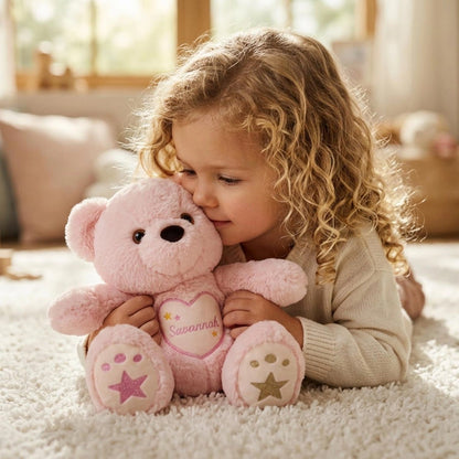 Soft & Cute Bear Plush – Perfect Valentine’s or Birthday Gift for Kids & Adults