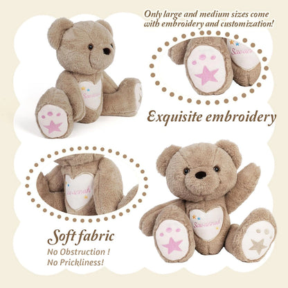 Soft & Cute Bear Plush – Perfect Valentine’s or Birthday Gift for Kids & Adults