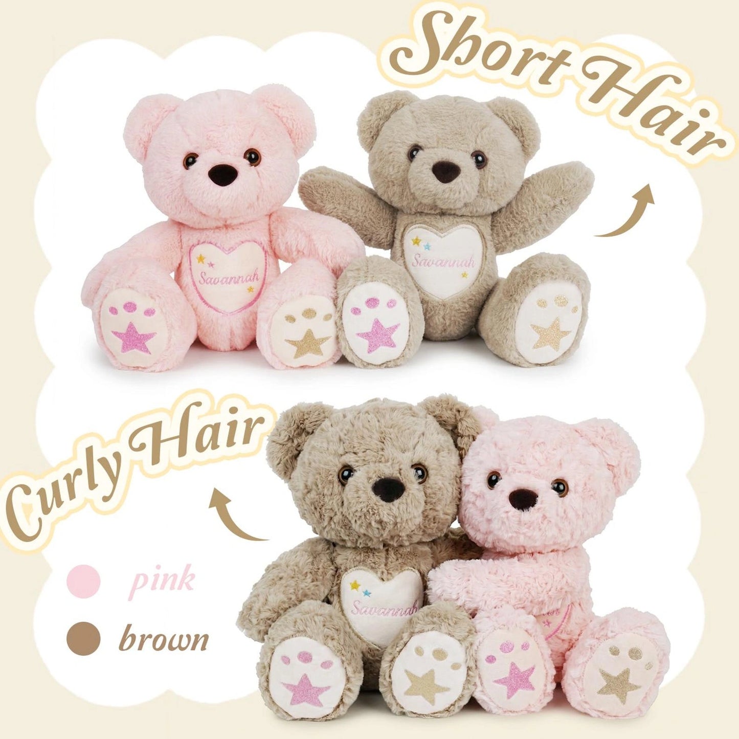 Soft & Cute Bear Plush – Perfect Valentine’s or Birthday Gift for Kids & Adults