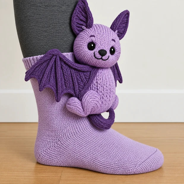Cozy Animal Hug Socks™ | Cute Plush Character Socks Gift