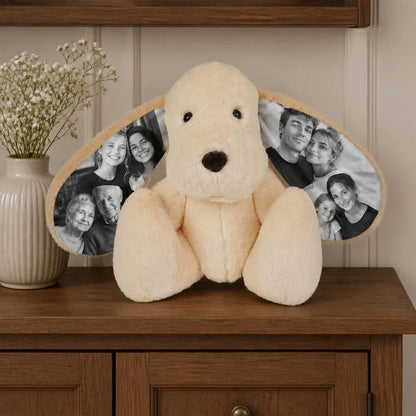 Dog Plush – Personalized Ear Photos