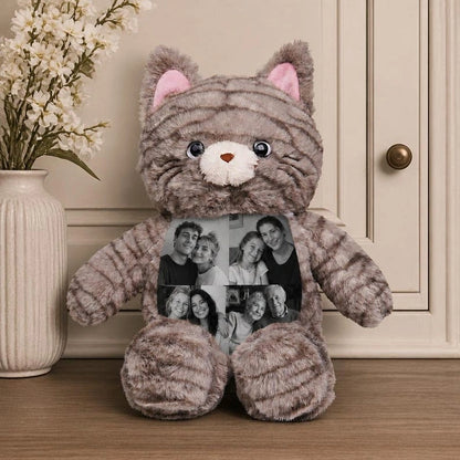 Cat Plush – Custom Belly Photo