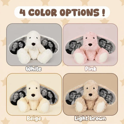 Dog Plush – Personalized Ear Photos