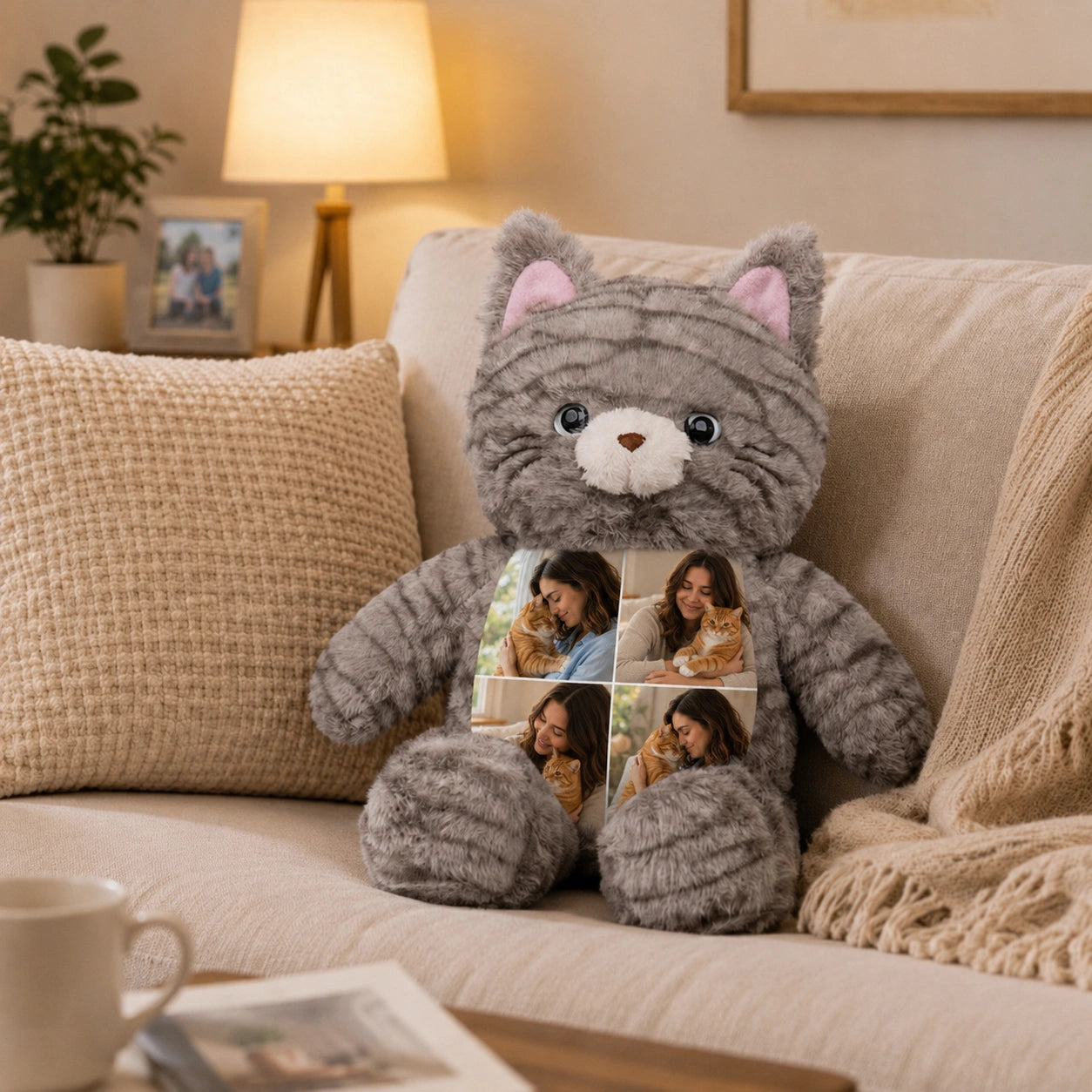 Rainbow Bridge Cat Memorial Plush