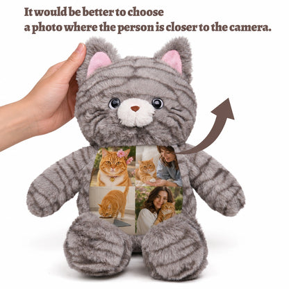 Rainbow Bridge Cat Memorial Plush