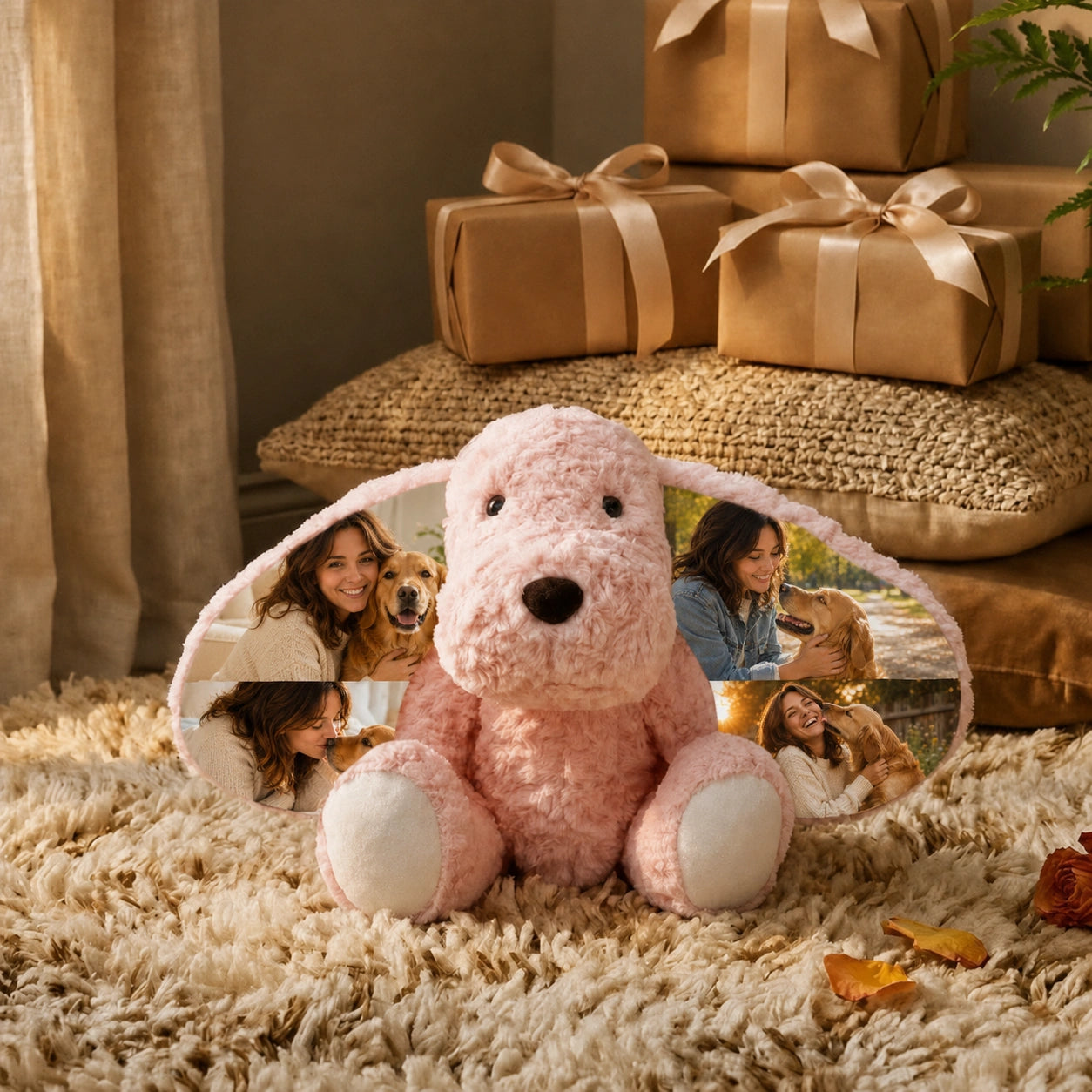 Rainbow Bridge Dog Memorial Plush