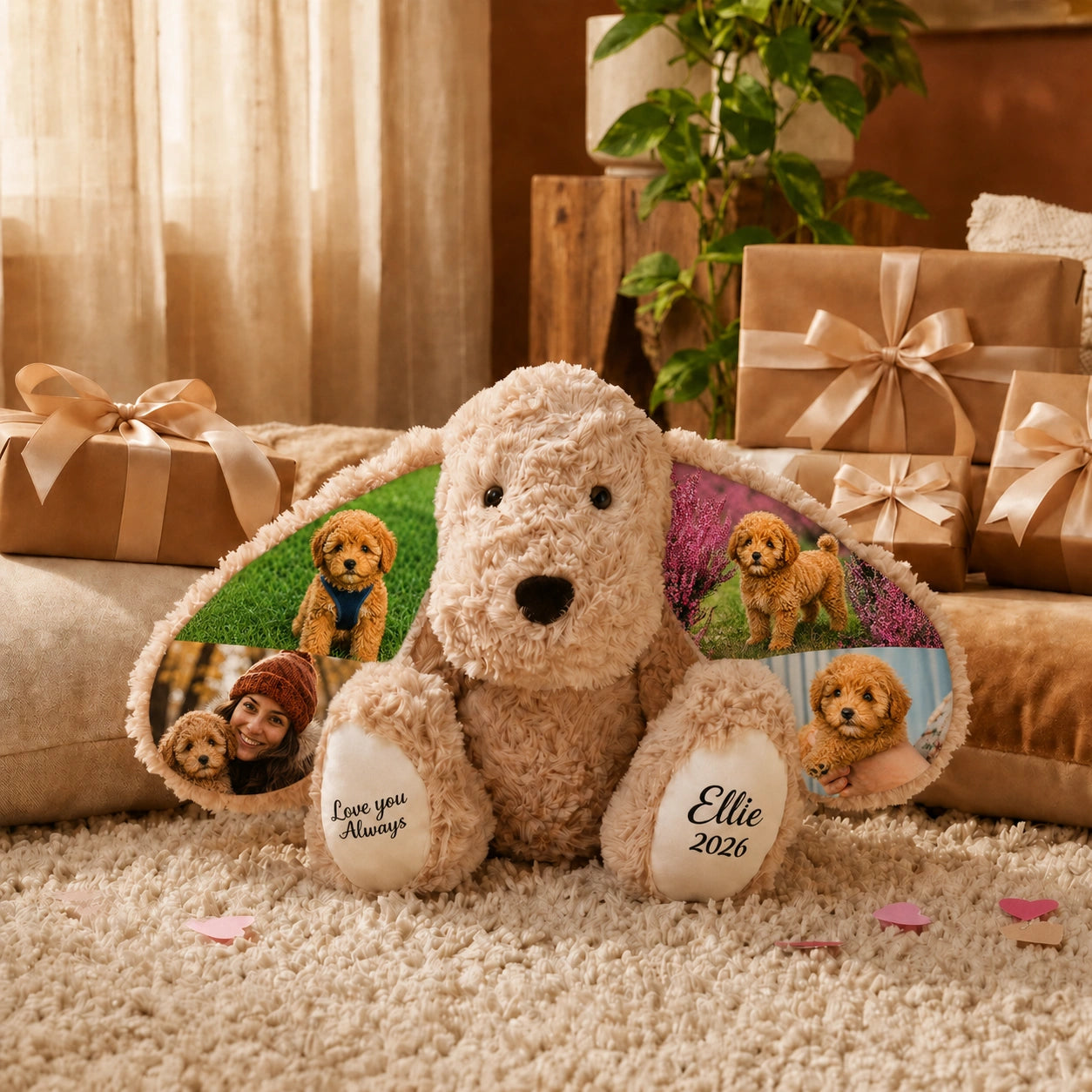 Rainbow Bridge Dog Memorial Plush