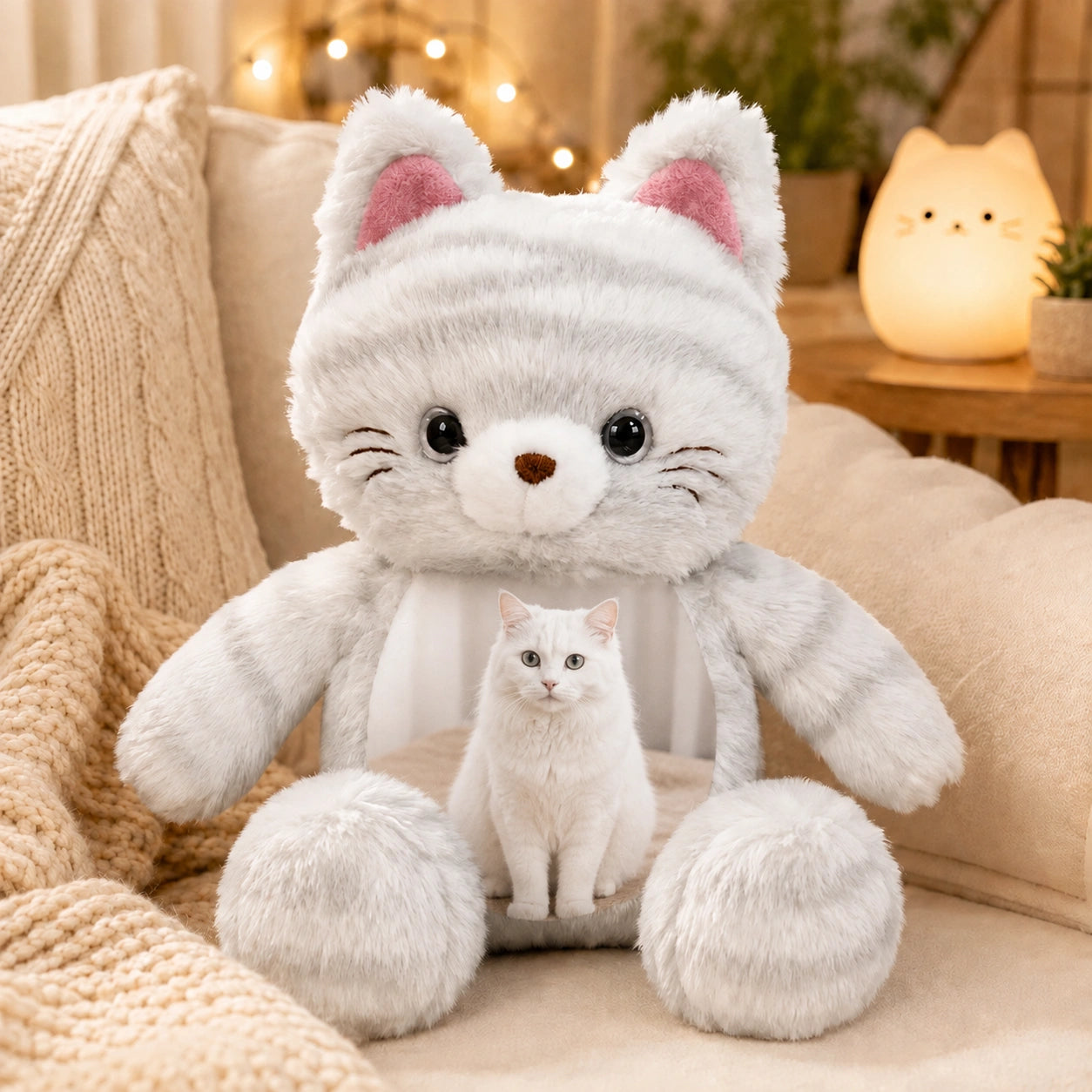 Rainbow Bridge Cat Memorial Plush