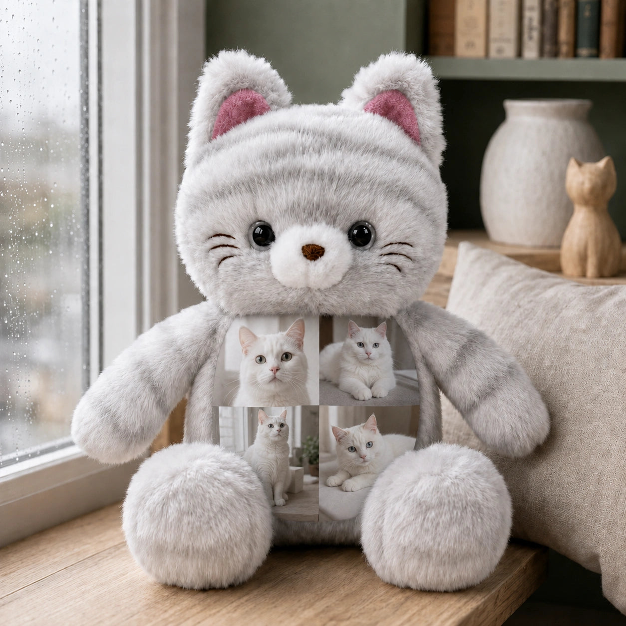 Rainbow Bridge Cat Memorial Plush
