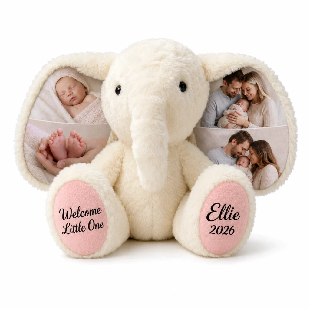 My First Memory Elephant Plush